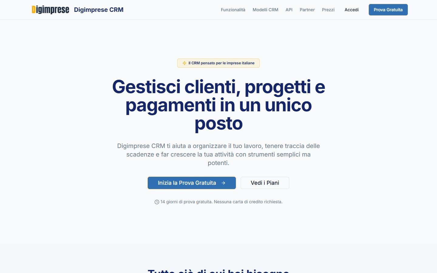 CRM operativo Digimprese