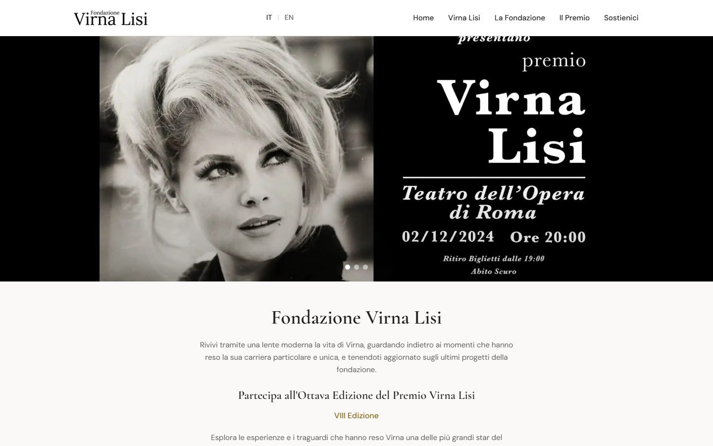 Fondazione con voce digitale