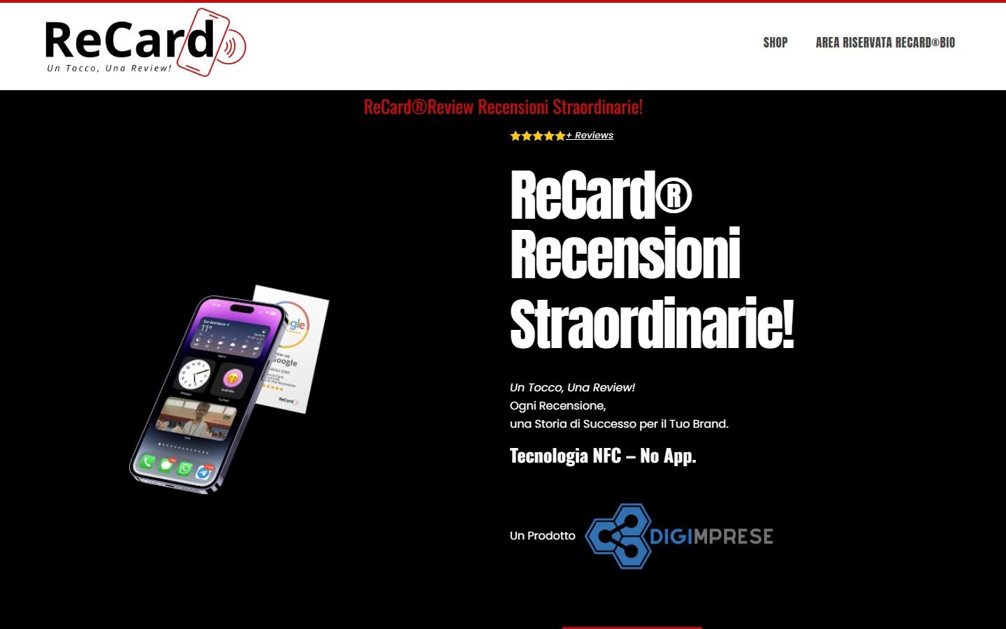 Recard — prodotto Digimprese
