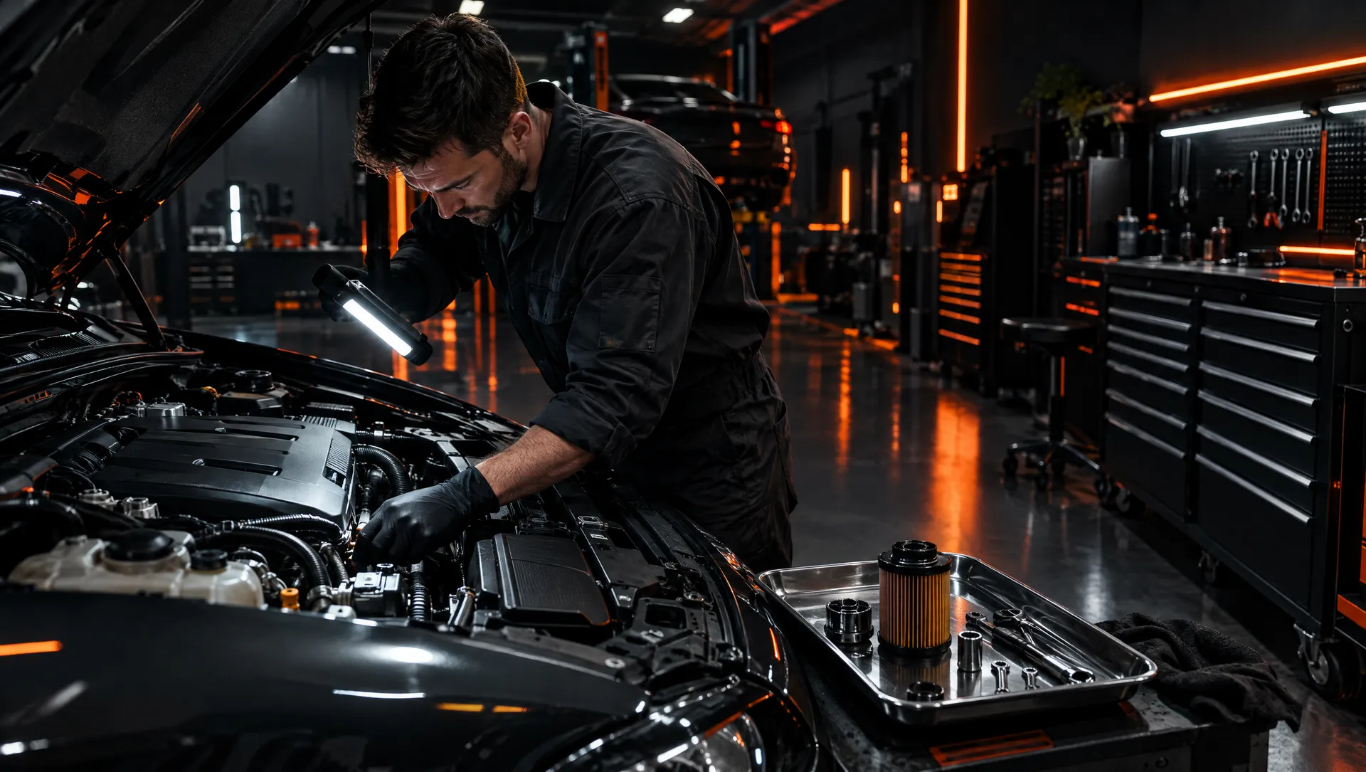 Car Servicing at V8 Car Service & Repair