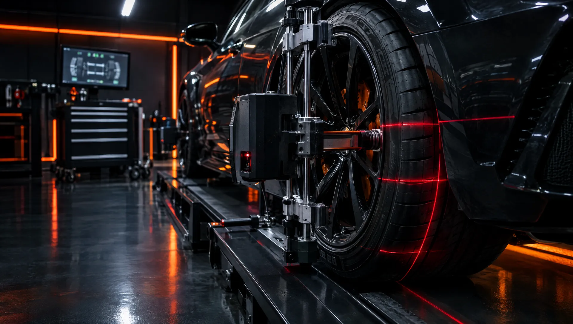 Tyres / Laser Tracking at V8 Car Service & Repair