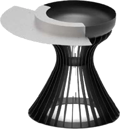 POMPEI versione Drink Service, render di catalogo